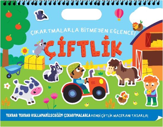 Çıkartmalarla Bitmeyen Eğlence - Çiftlik resmi
