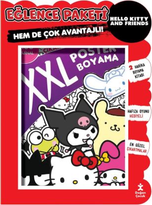 Hello Kitty 2'li Boyama resmi