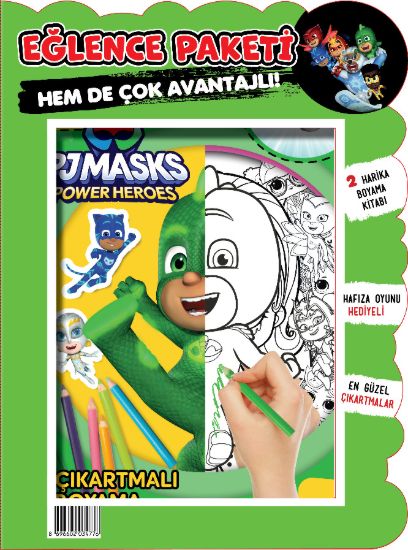 Pjmasks 2'li Boyama resmi