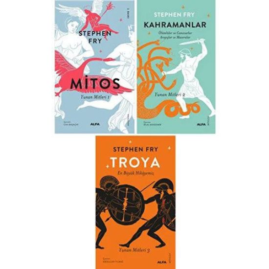 Yunan Mitleri Serisi - 3 Kitap Takım resmi