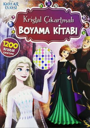 Disney Karlar Ülkesi - Kristal Çıkartmalı Boyama Kitabı resmi