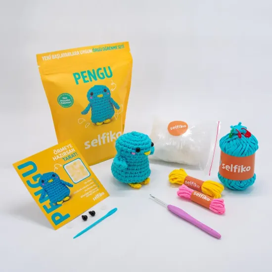 Pengu Örgü Kiti resmi