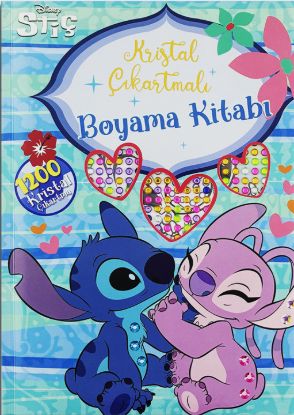Disney Stiç -  Kristal Çıkartmalı Boyama Kitabı resmi
