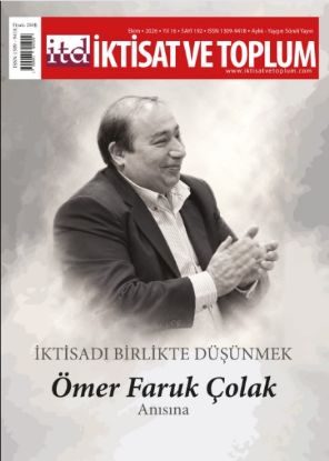 İktisat Ve Toplum- Ekim 2026 Sayı-192 resmi