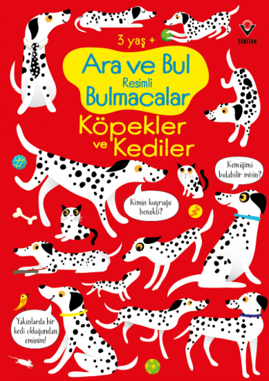 Ara ve Bul Resimli Bulmacalar - Köpekler ve Kediler resmi