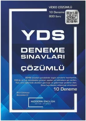 Modern English Yds Deneme Sınavları - Video Çözümlü resmi