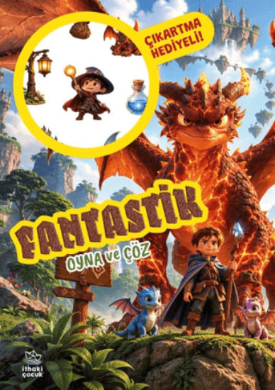 Fantastik - Oyna ve Çöz Çıkartmalı Etkinlik Kitabı resmi