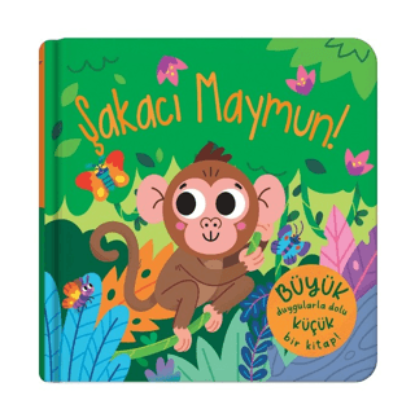 Parmak Kuklalı Kitap – Şakacı Maymun resmi