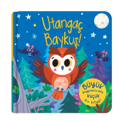 Parmak Kuklalı Kitap - Utangaç Baykuş resmi