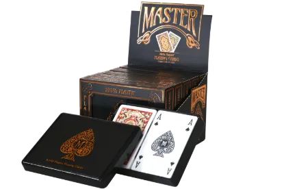 Master Plastik 2'li Oyun Kağıdı (Mika Kutu) resmi