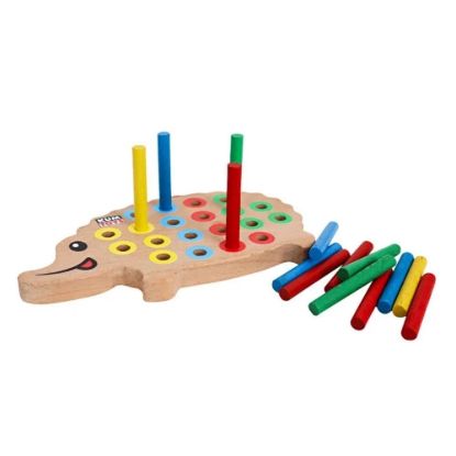 Ahşap Wooden Kirpi Bultak resmi