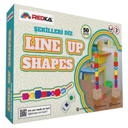 Şekilleri Diz Line Up Shapes resmi
